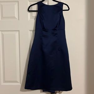 Navy Nicole Miller Cocktail Dress